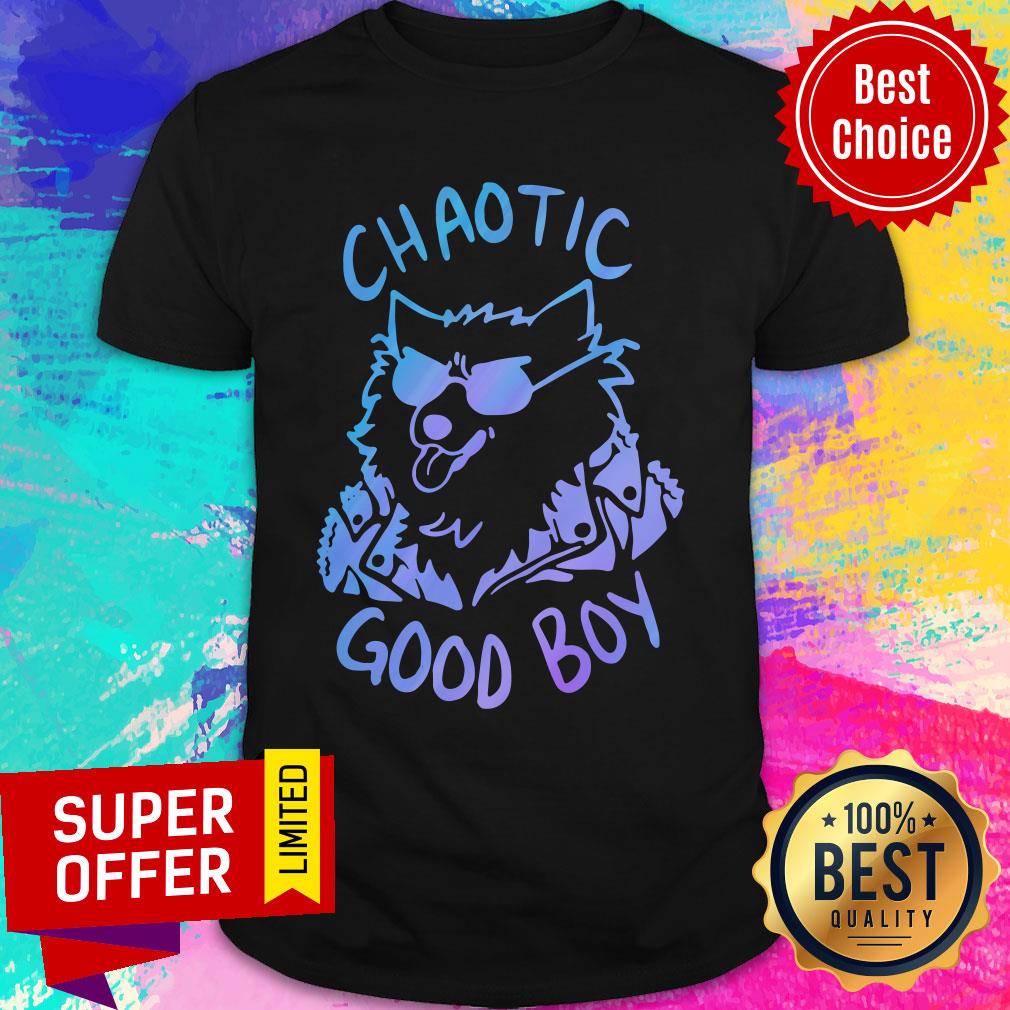 Cool Wolf Chaotic Good Boy Shirt