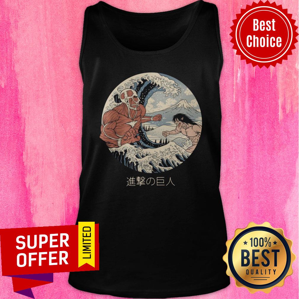 Nice Attack On Titan Anime Japonis Shirt - Image 3