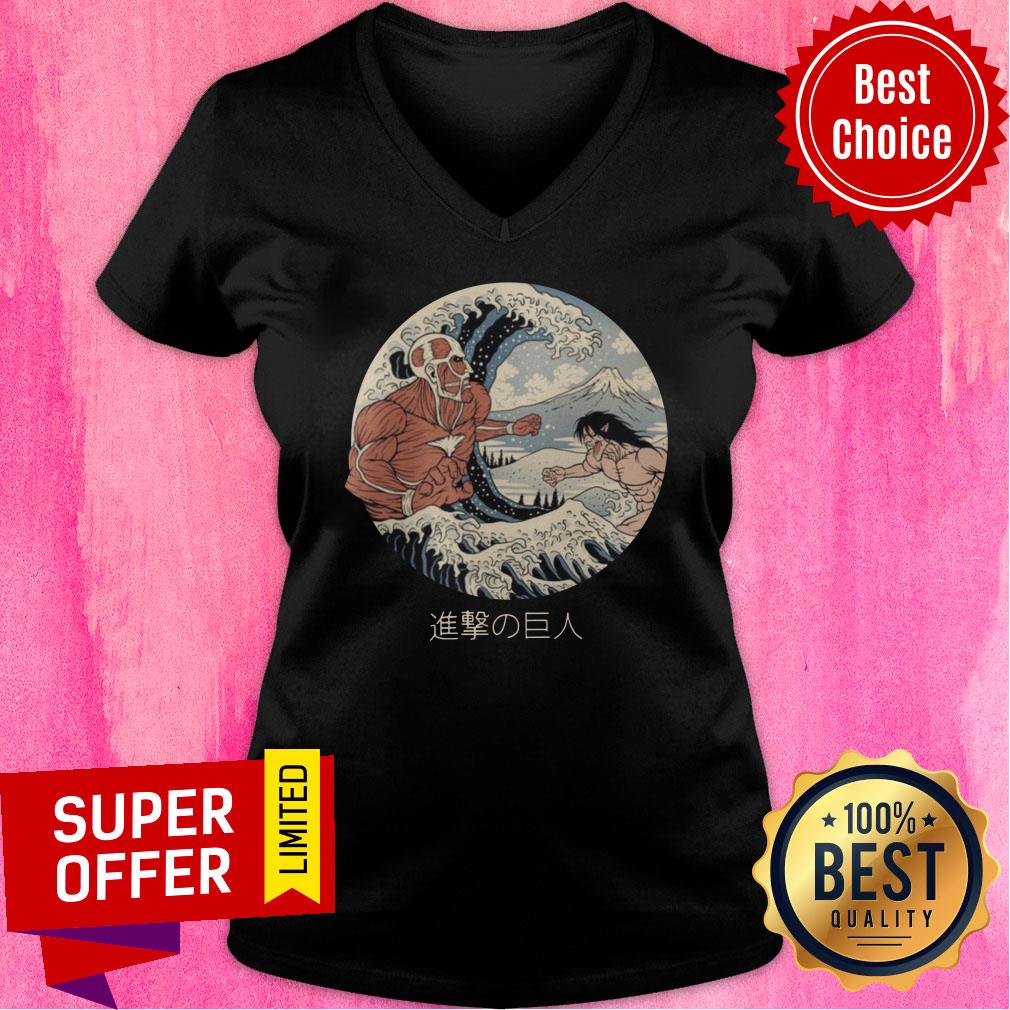 Nice Attack On Titan Anime Japonis Shirt - Image 2