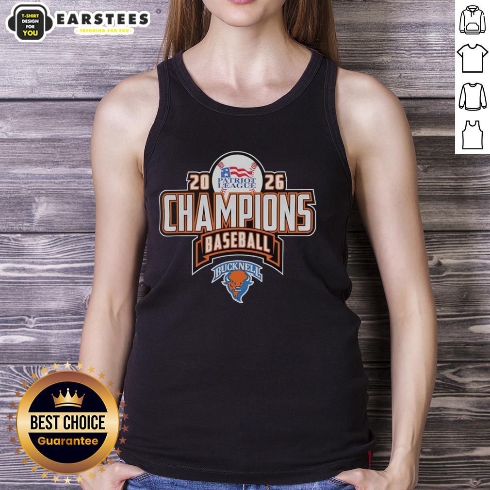 Awesome Bucknell Bison NCAA Patriot League Baseball Regular Season Champions 2026 T-Shirt - Image 4
