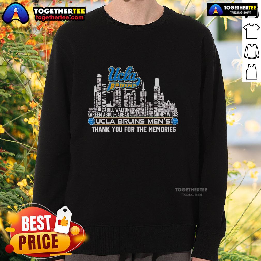 Original Skyline City UCLA Bruins Men's Thank You For The Memories T-Shirt - Image 5