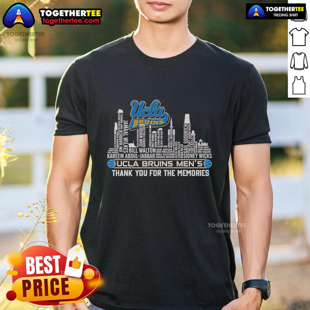Original Skyline City UCLA Bruins Men's Thank You For The Memories T-Shirt