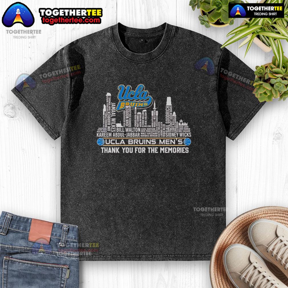 Original Skyline City UCLA Bruins Men's Thank You For The Memories T-Shirt - Image 6