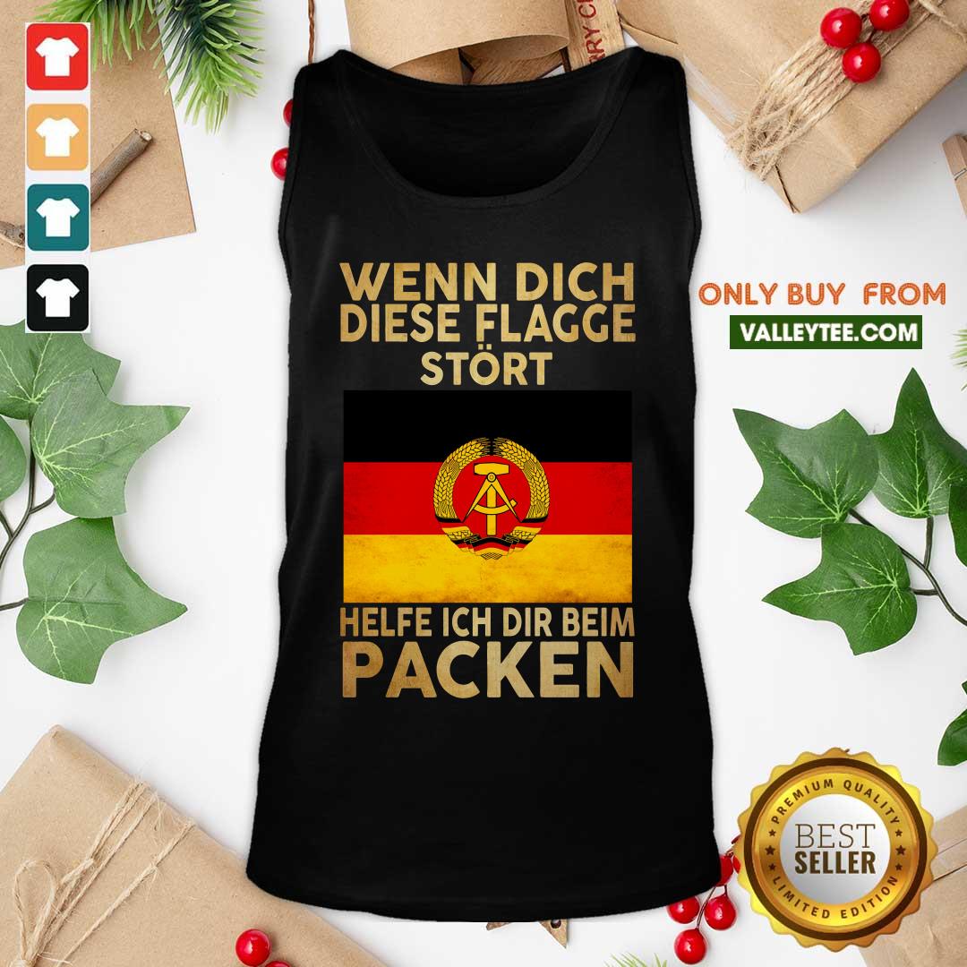 Wenn Dich Diese Flagge Stört Helfe Ich Dir Beim Packen Vintage Shirt - Image 4