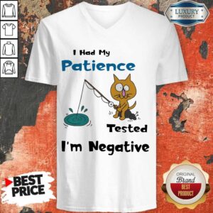 Alternative view of Cat I Had Me Pati Tested I’m Negative Shirt