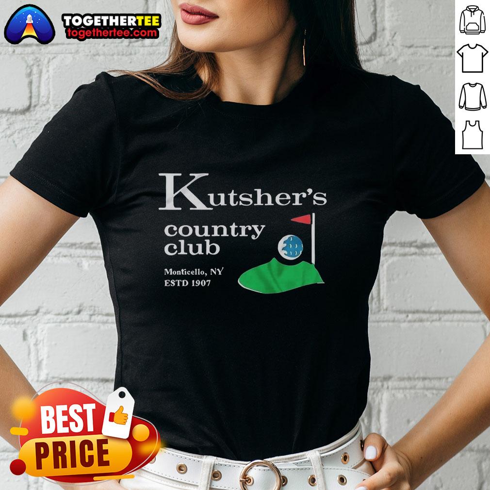 Good Kutsher's Country Club Monticello New York Vintage Hotel Estd 1907 T-Shirt - Image 3