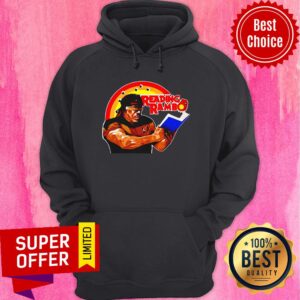 Alternative view of Awesome Sylvester Stallone Reading Rambo Shirt