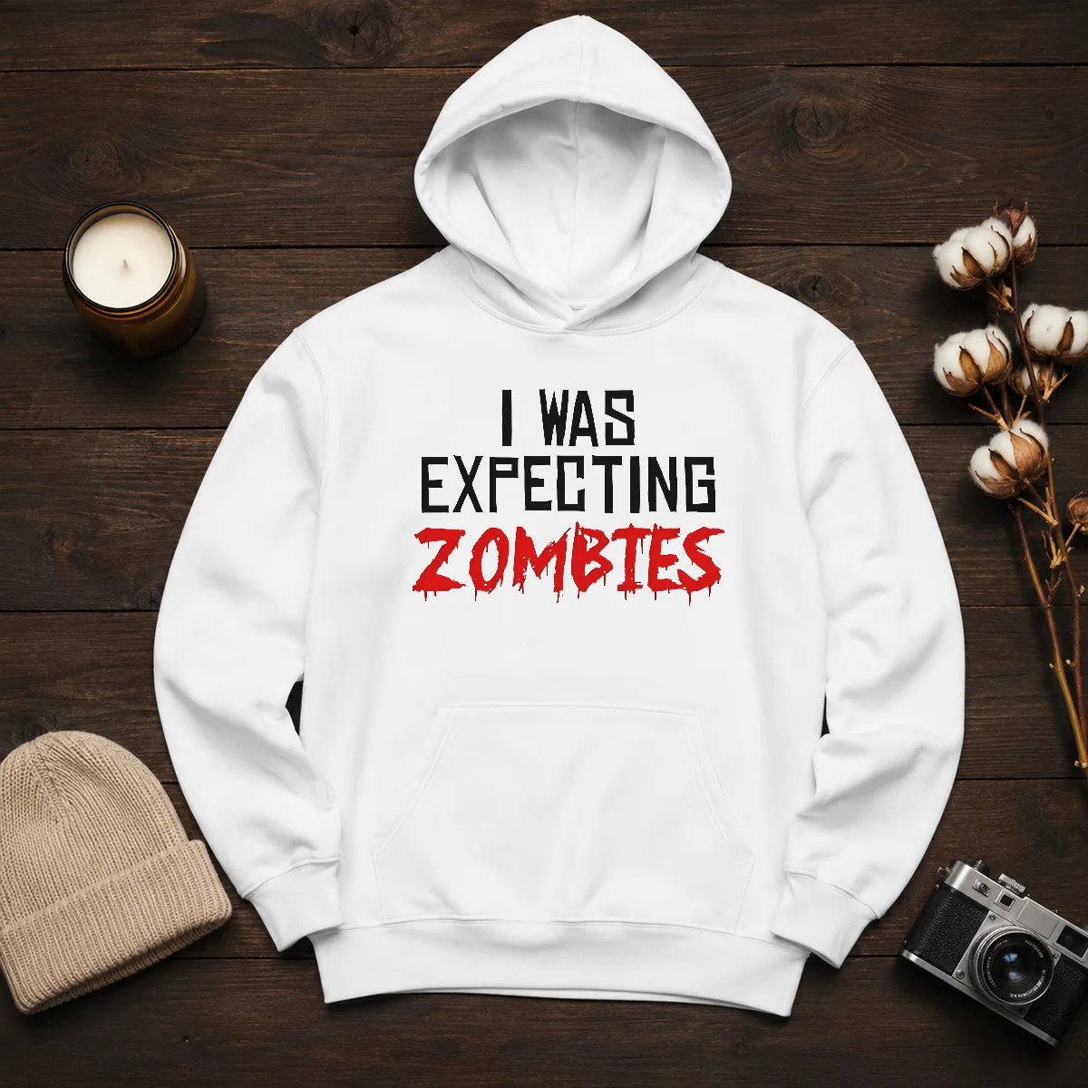 Original I Was Expecting Zombies Shirt - Image 6