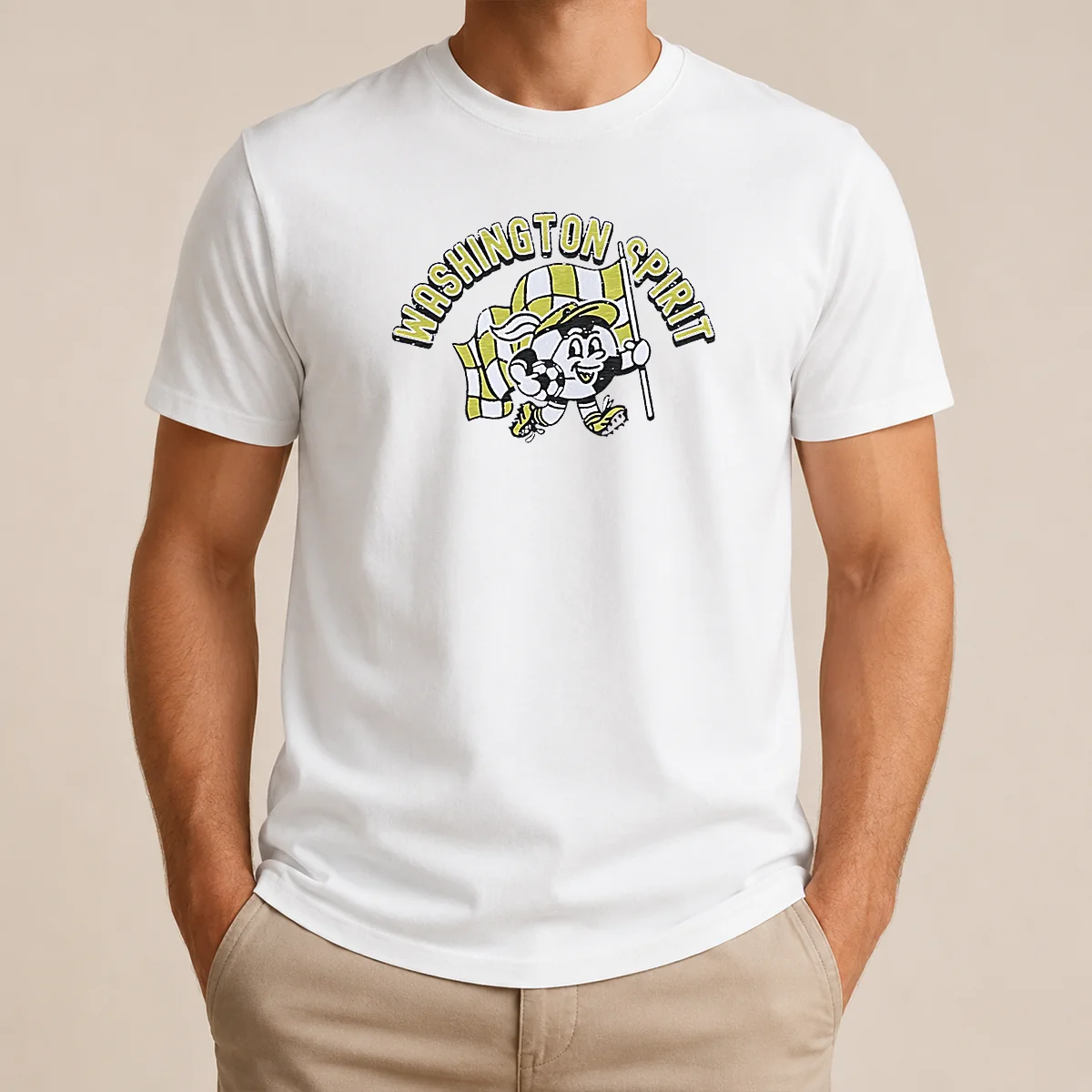Good Washington Spirit Mascot Soccer Ball Character Shirt