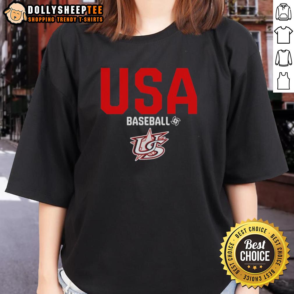 Awesome Tarik Skubal USA Baseball Logo T-Shirt - Image 3