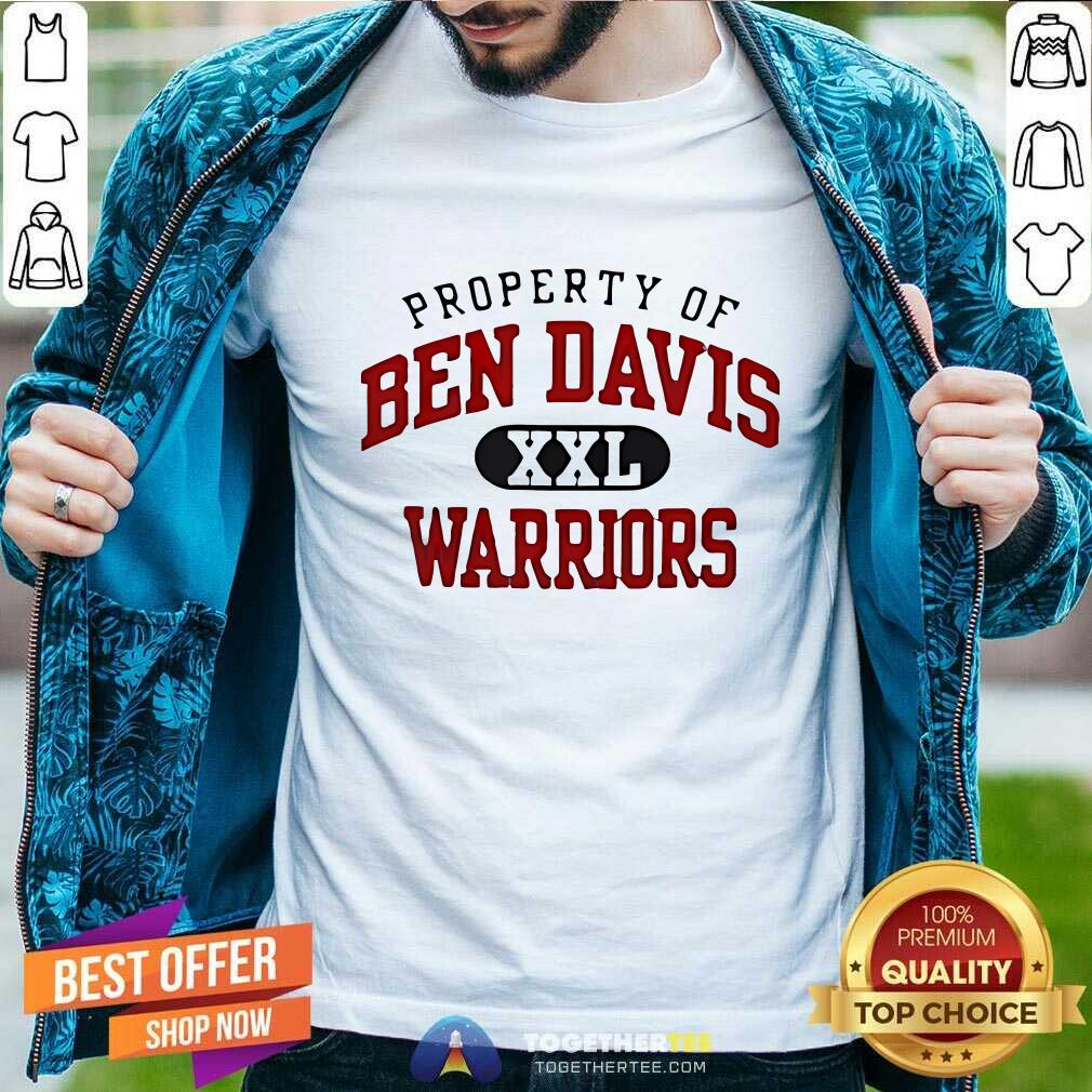 Funny Property Of Ben Davis XXL Warriors T-Shirt