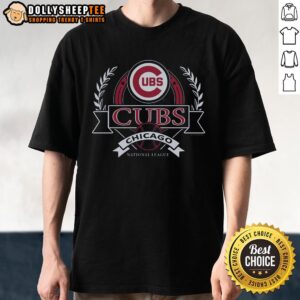Top Chicago Cubs Royal Cooperstown Crest Arch T-Shirt