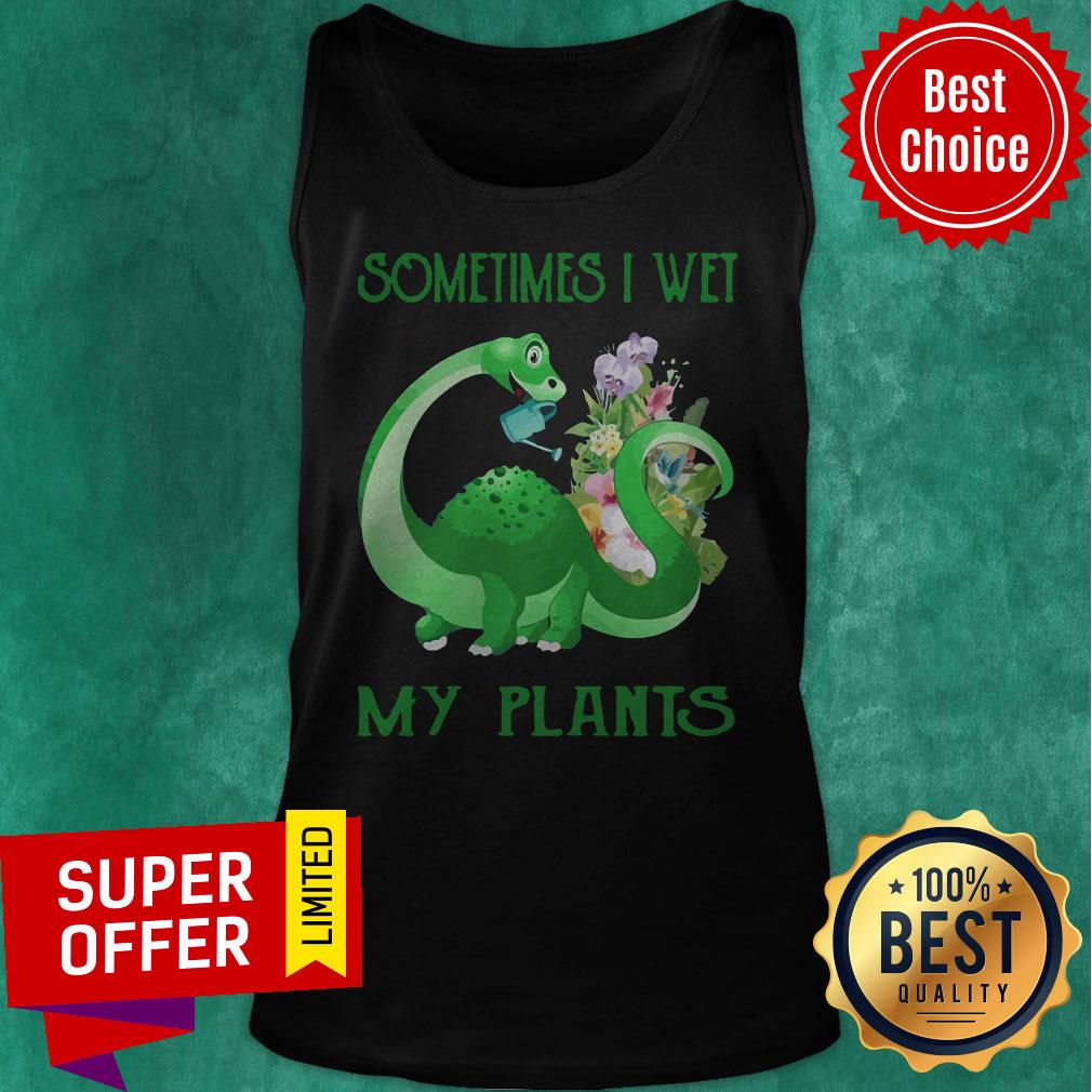 Premium Dragon Sometimes I Wet My Plants Shirt - Image 4