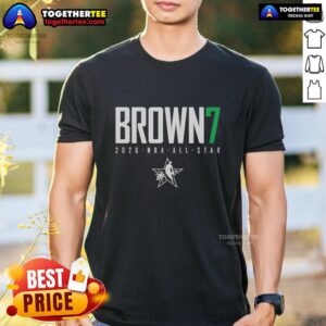 Top Jaylen Brown Boston Celtics 2026 NBA All-Star Elite T-Shirt