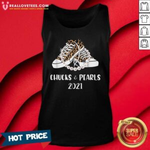 Alternative view of Awesome Chucks And Pearls 2021 Leopard Shirt