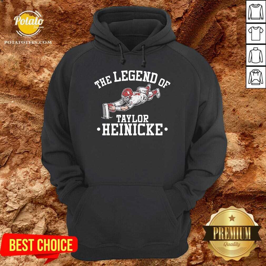 Funny The Legend Of Taylor Heinicke Shirt - Image 5