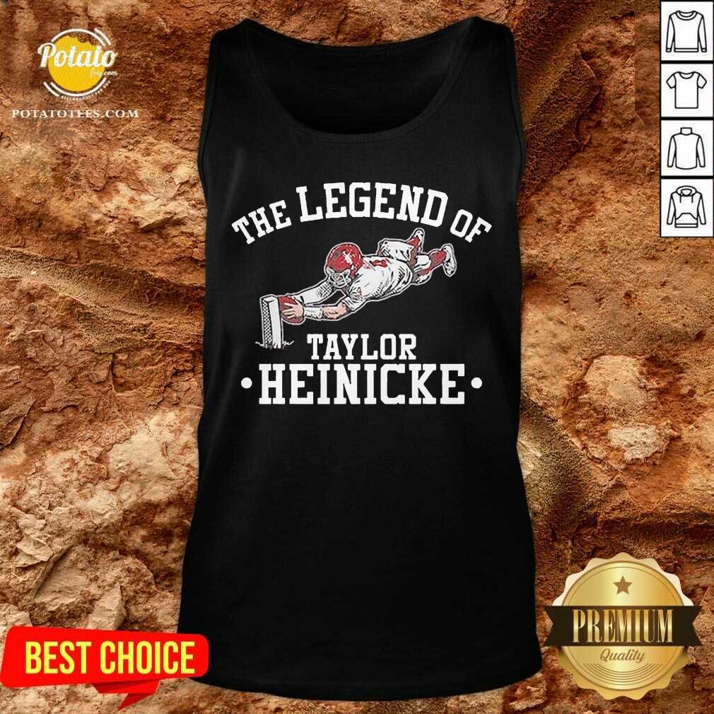 Funny The Legend Of Taylor Heinicke Shirt - Image 2