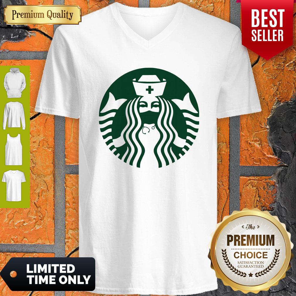 Official Starbuck Coffee Nurse Shirt - Image 4