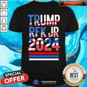 Pretty Trump Rfk Jr 2024 Election T-Shirt