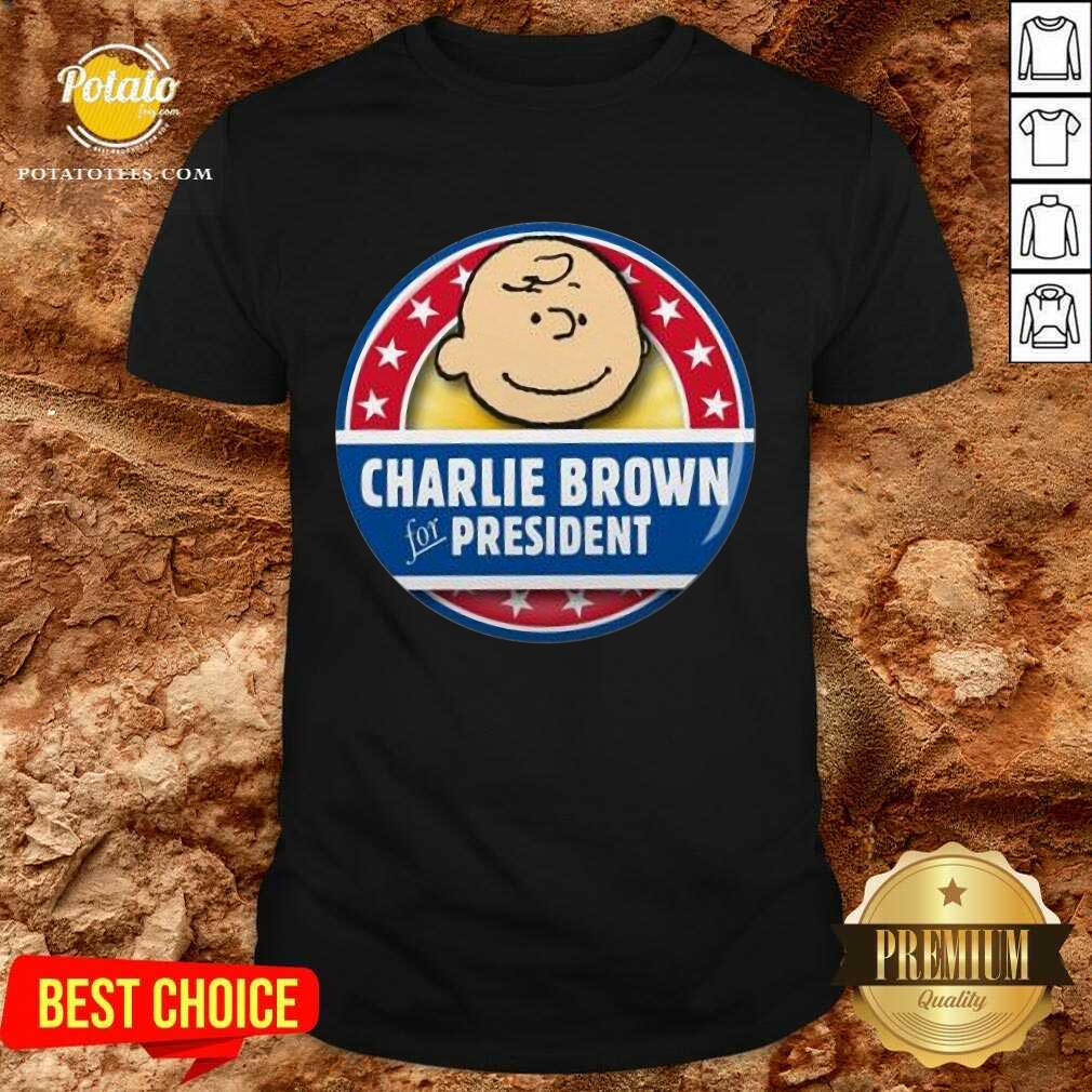 Awesome Charlie Brown For President Shirt