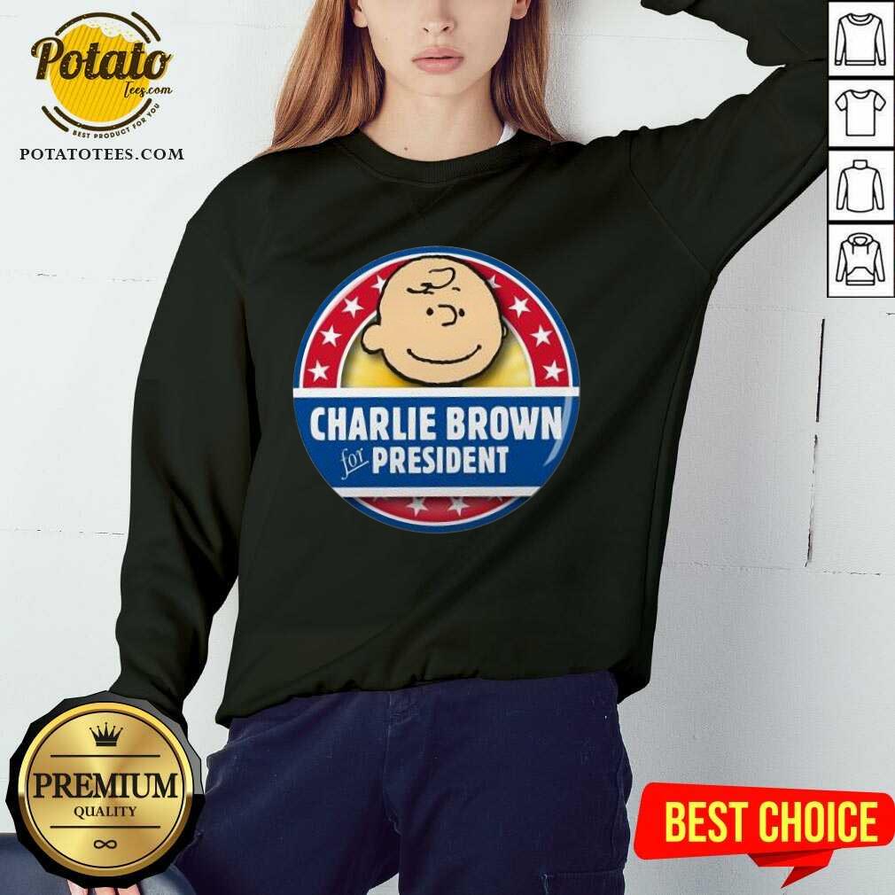 Awesome Charlie Brown For President Shirt - Image 4