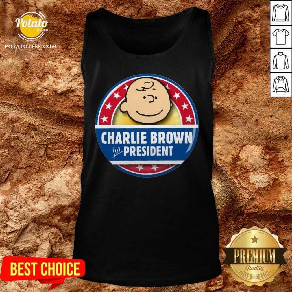 Awesome Charlie Brown For President Shirt - Image 3