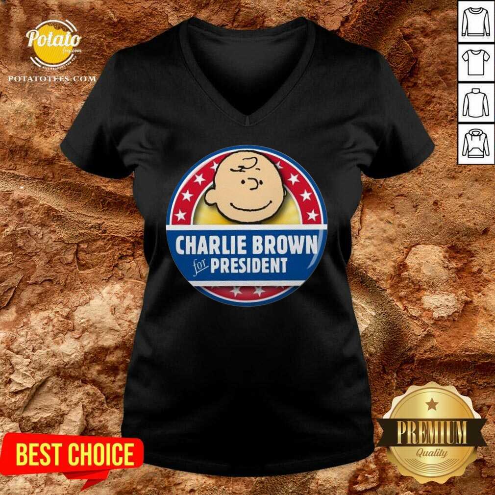Awesome Charlie Brown For President Shirt - Image 2