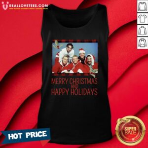 Alternative view of Cute NSYNC Merry Christmas And Happy Holidays Shirt