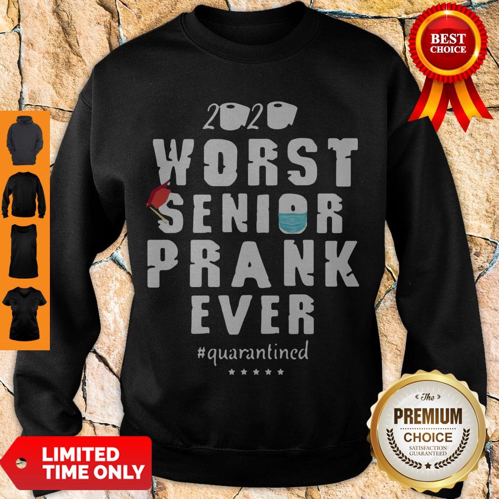 Top Worst Senior Prank Ever 2020 Quarantined Shirt - Image 5