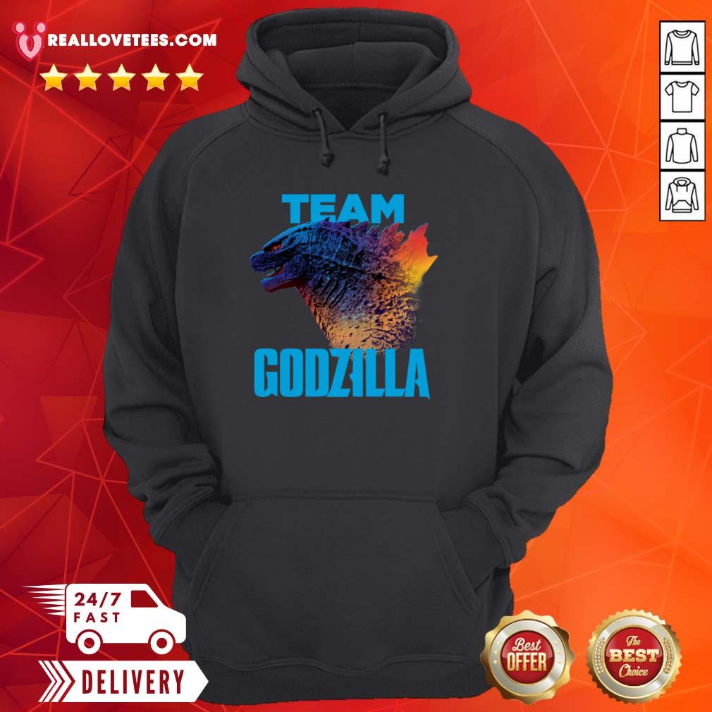 Official Godzilla Team Godzilla Vs Kong 2021 Shirt - Image 4