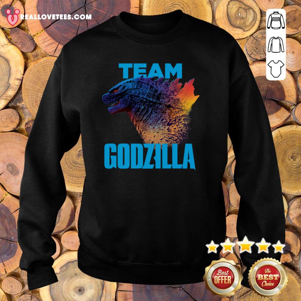 Official Godzilla Team Godzilla Vs Kong 2021 Shirt - Image 5