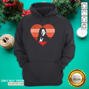 Alternative view of Happy Kamala Harris Inauguration Day 2021 Saint Valentine Heart Shirt
