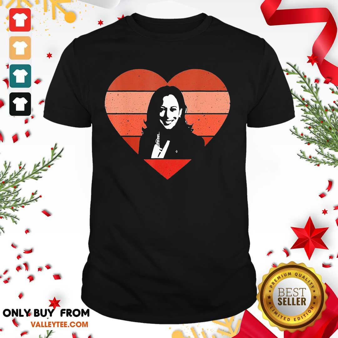 Happy Kamala Harris Inauguration Day 2021 Saint Valentine Heart Shirt
