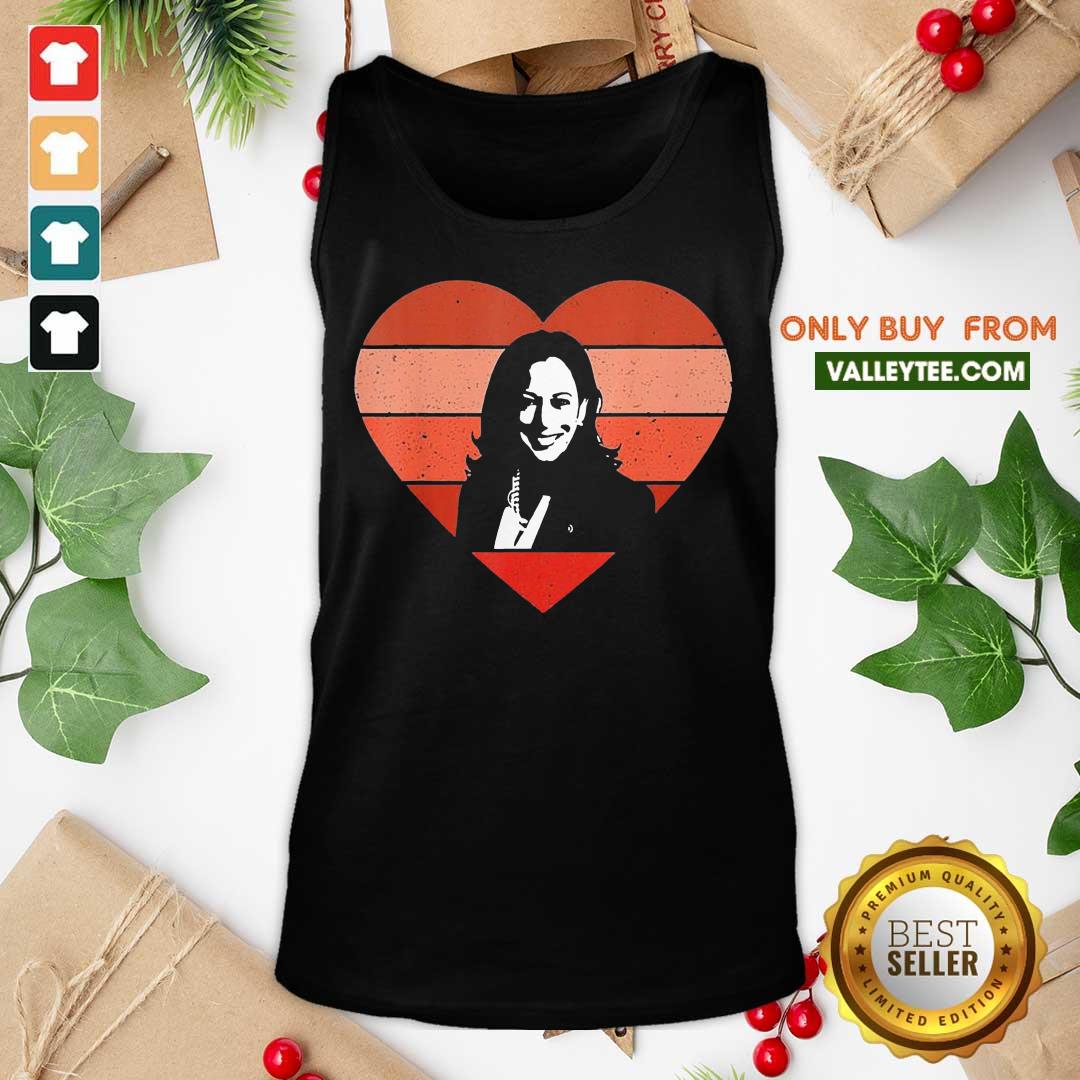 Happy Kamala Harris Inauguration Day 2021 Saint Valentine Heart Shirt - Image 4