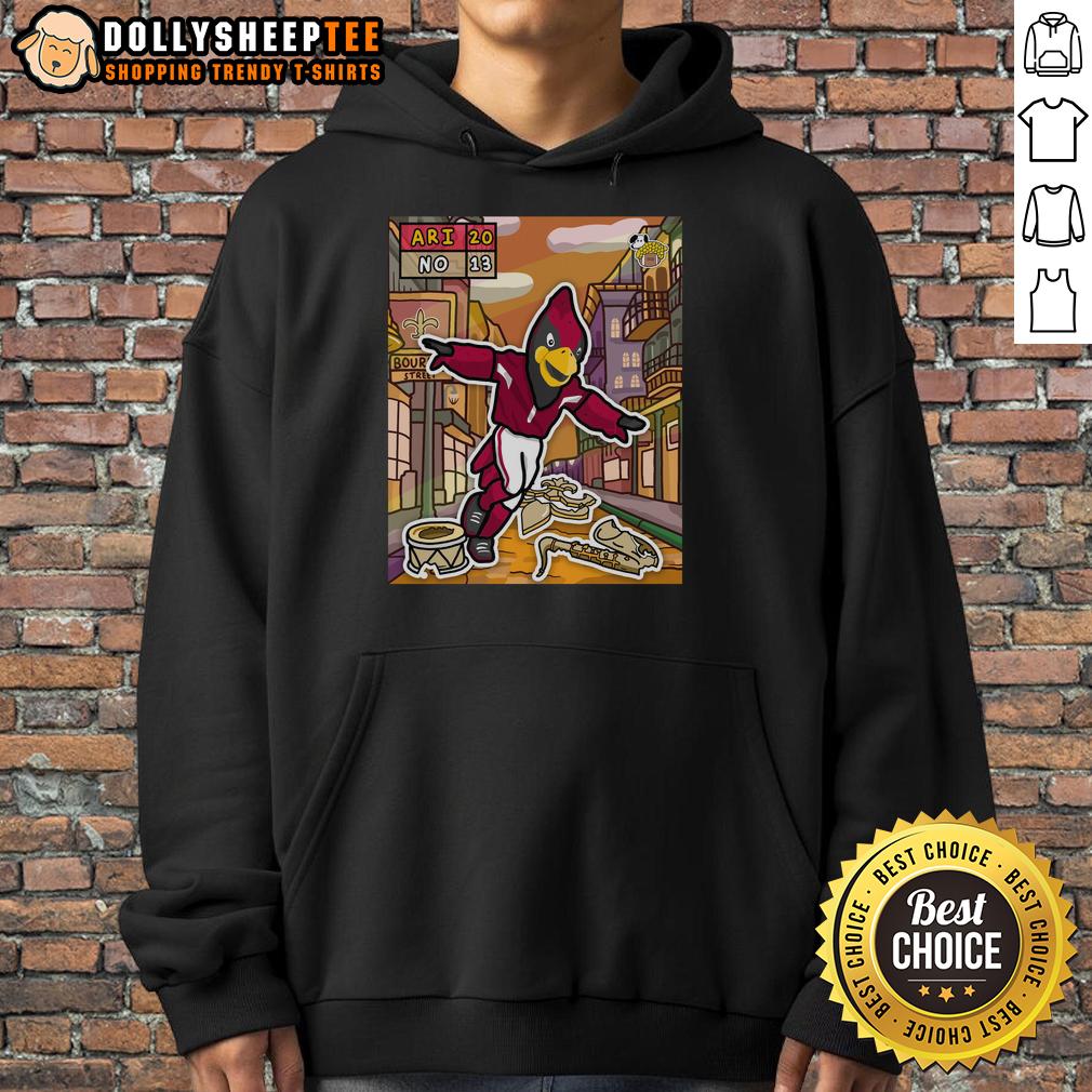 Hot The Arizona Cardinals Go Marching In For The W Defeat New Orleans Saints T-Shirt - Image 2