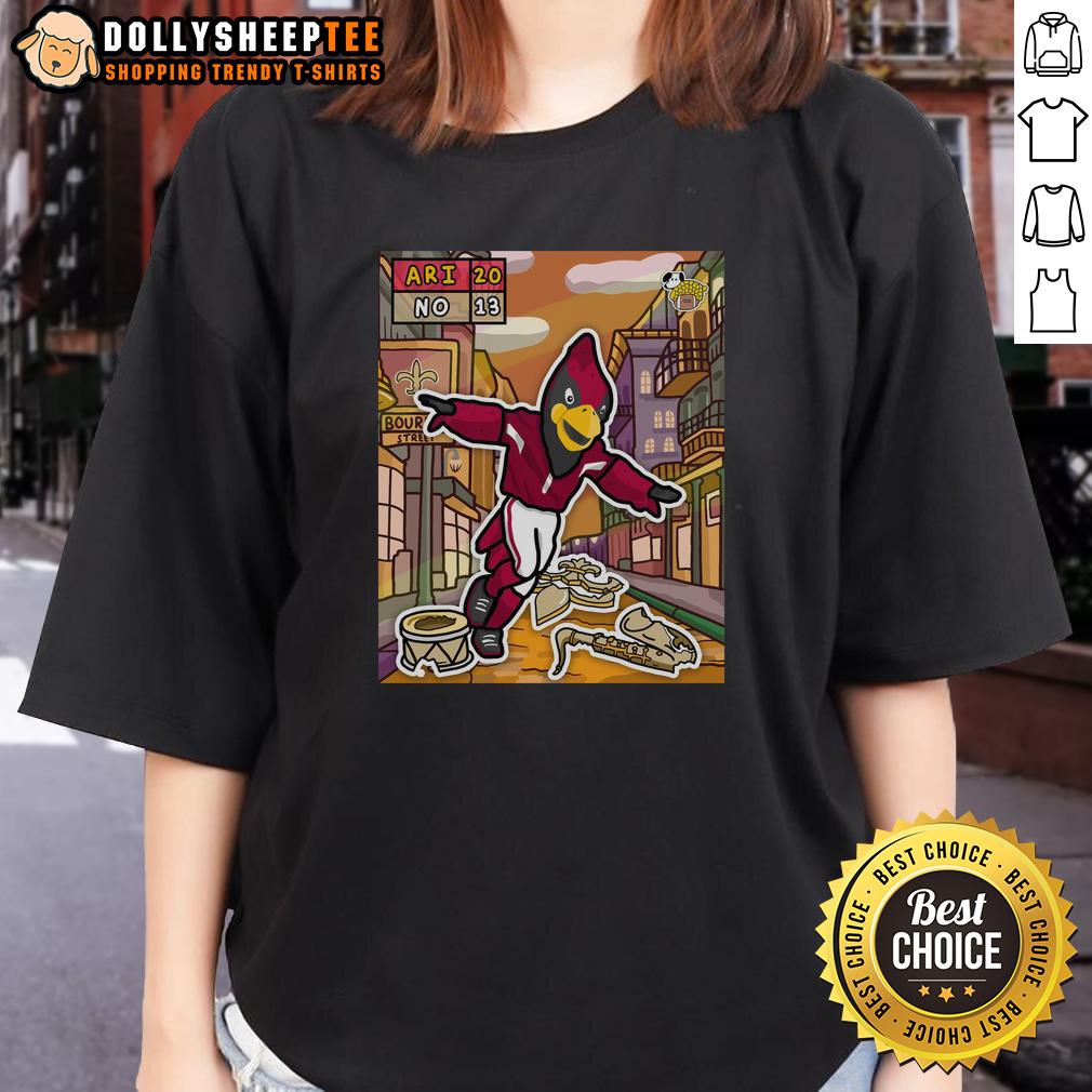 Hot The Arizona Cardinals Go Marching In For The W Defeat New Orleans Saints T-Shirt - Image 3