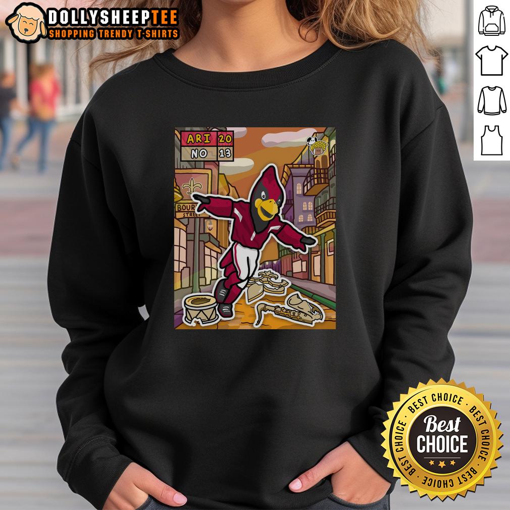 Hot The Arizona Cardinals Go Marching In For The W Defeat New Orleans Saints T-Shirt - Image 5