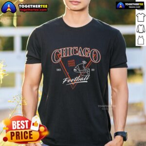 Top CHGO Football Since 1919 Helmet T-Shirt