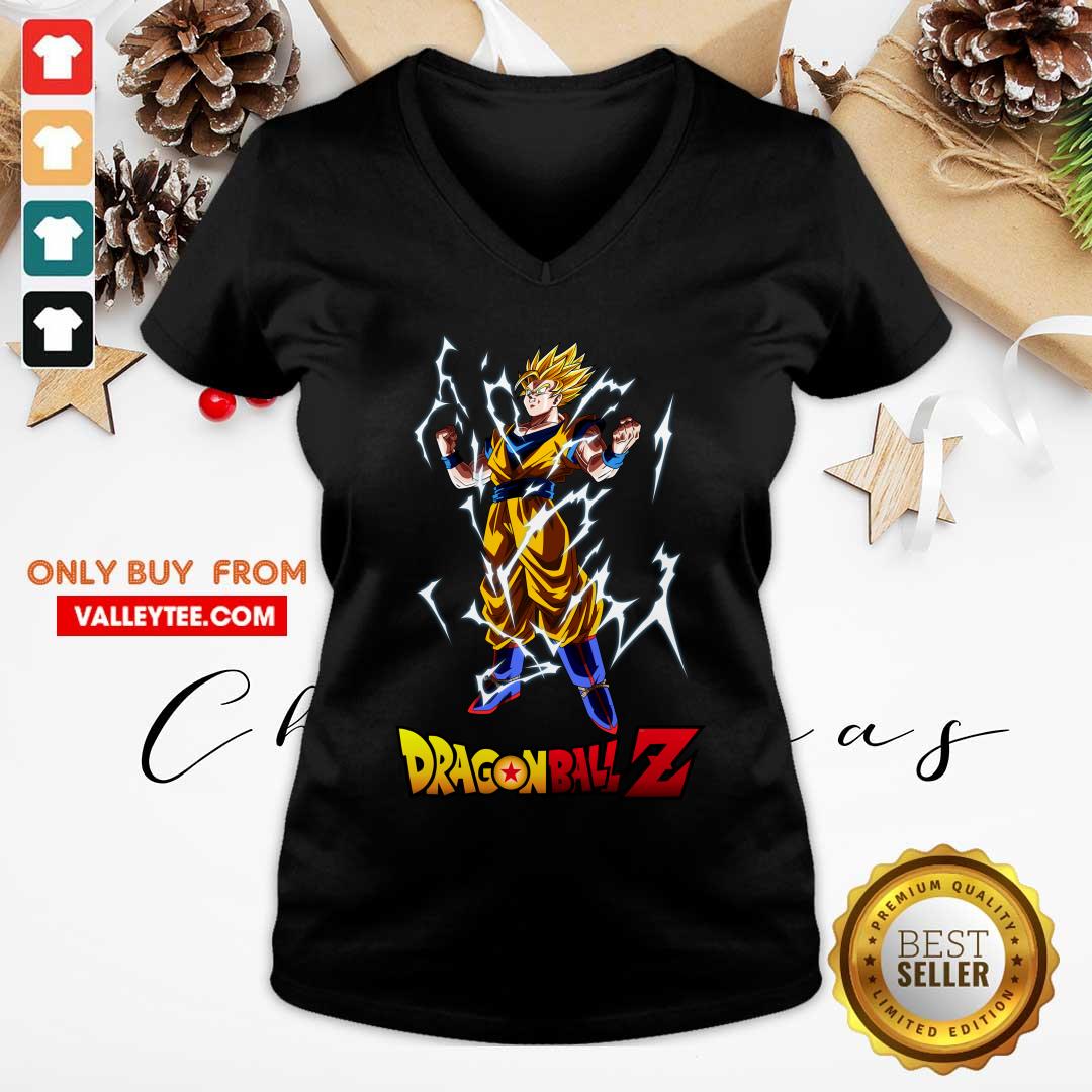 Attractive Dragon Ball Z Son Goku Super Saiyan Shirt - Image 4
