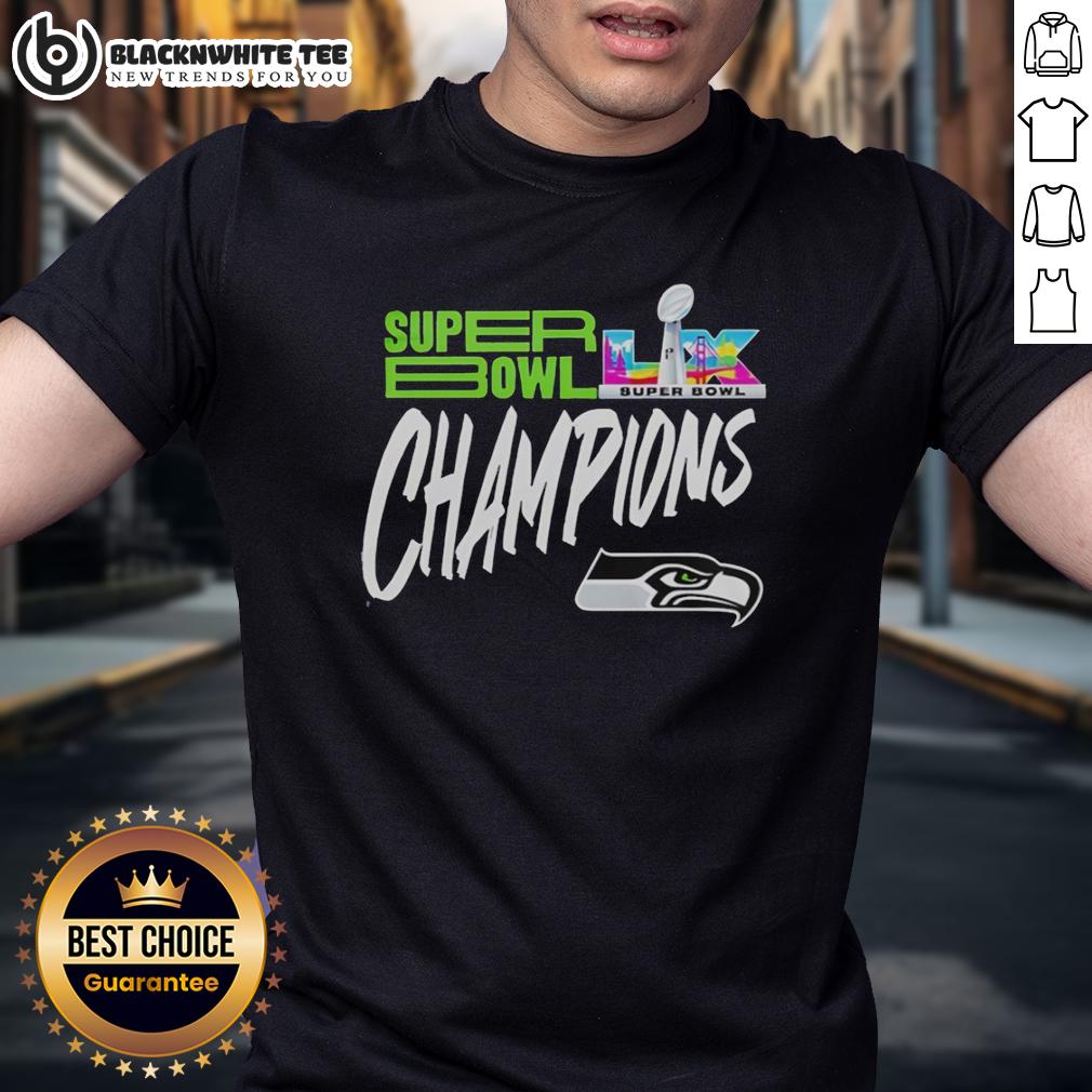 Good Seattle Seahawks Super Bowl LX Champions 2026 Logo Styled T-Shirt