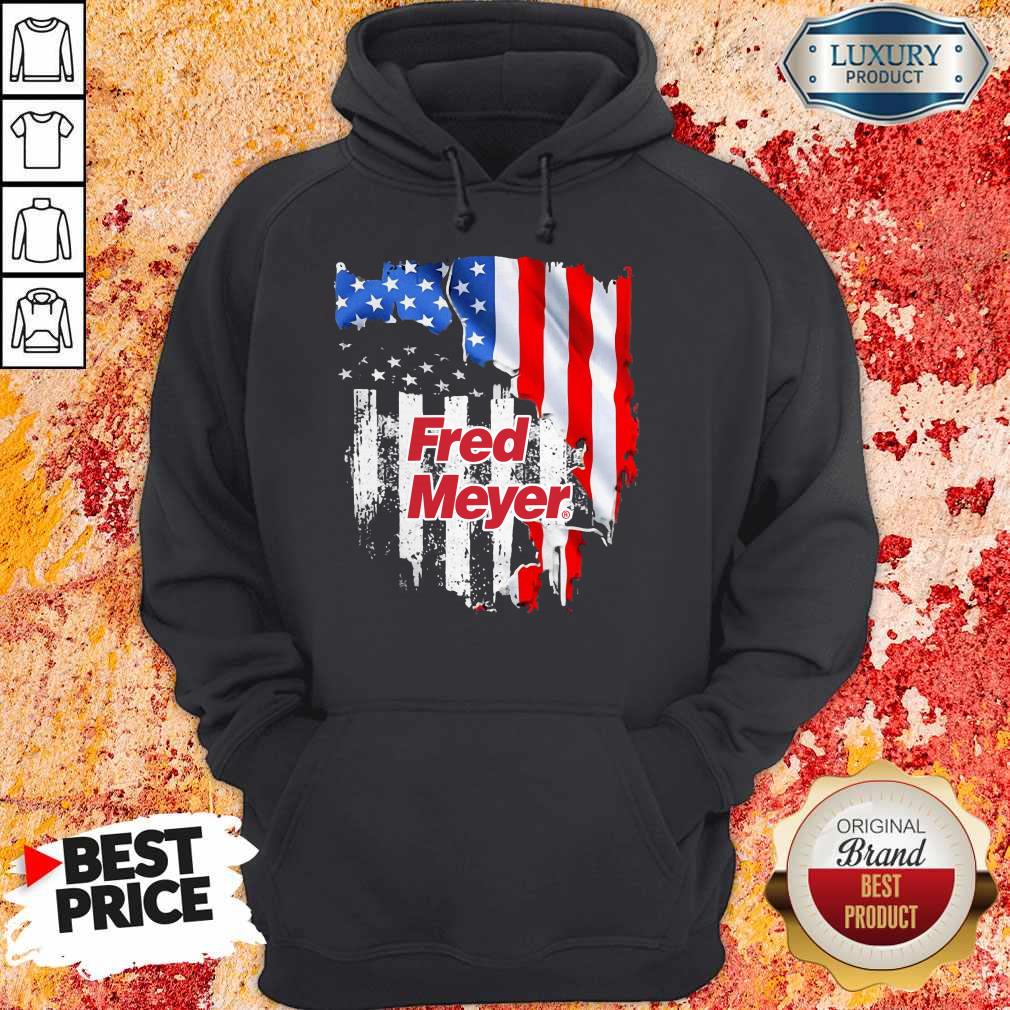 Fred Meyer American Flag Independence Day Shirt - Image 2