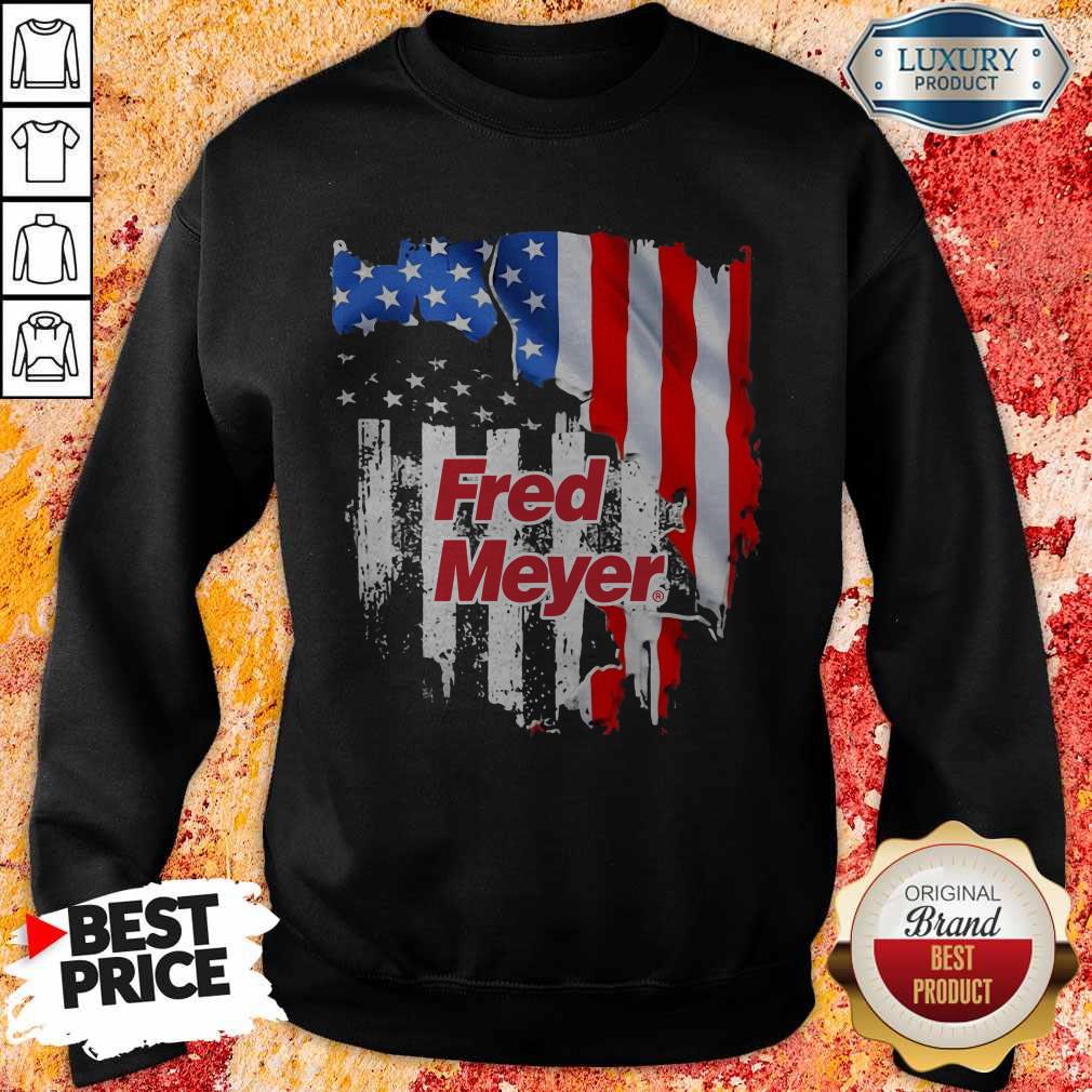 Fred Meyer American Flag Independence Day Shirt - Image 5