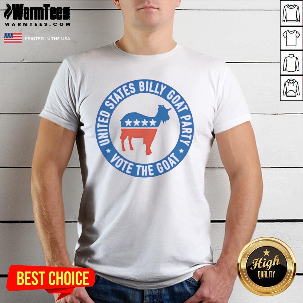 Funny United States Billy Goat Party Vote The Goat American Politics Satire Shirt