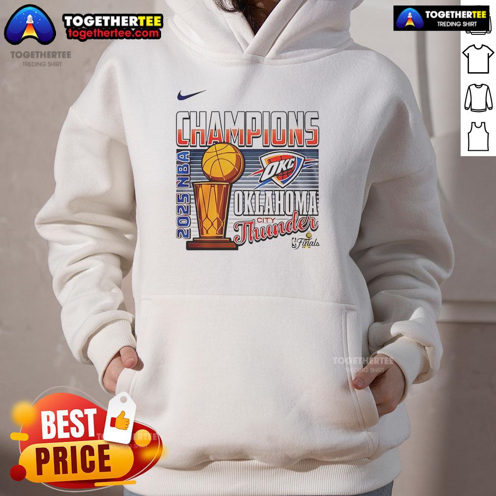 Top 2025 NBA Champions Oklahoma City Thunder Cup T-Shirt - Image 2