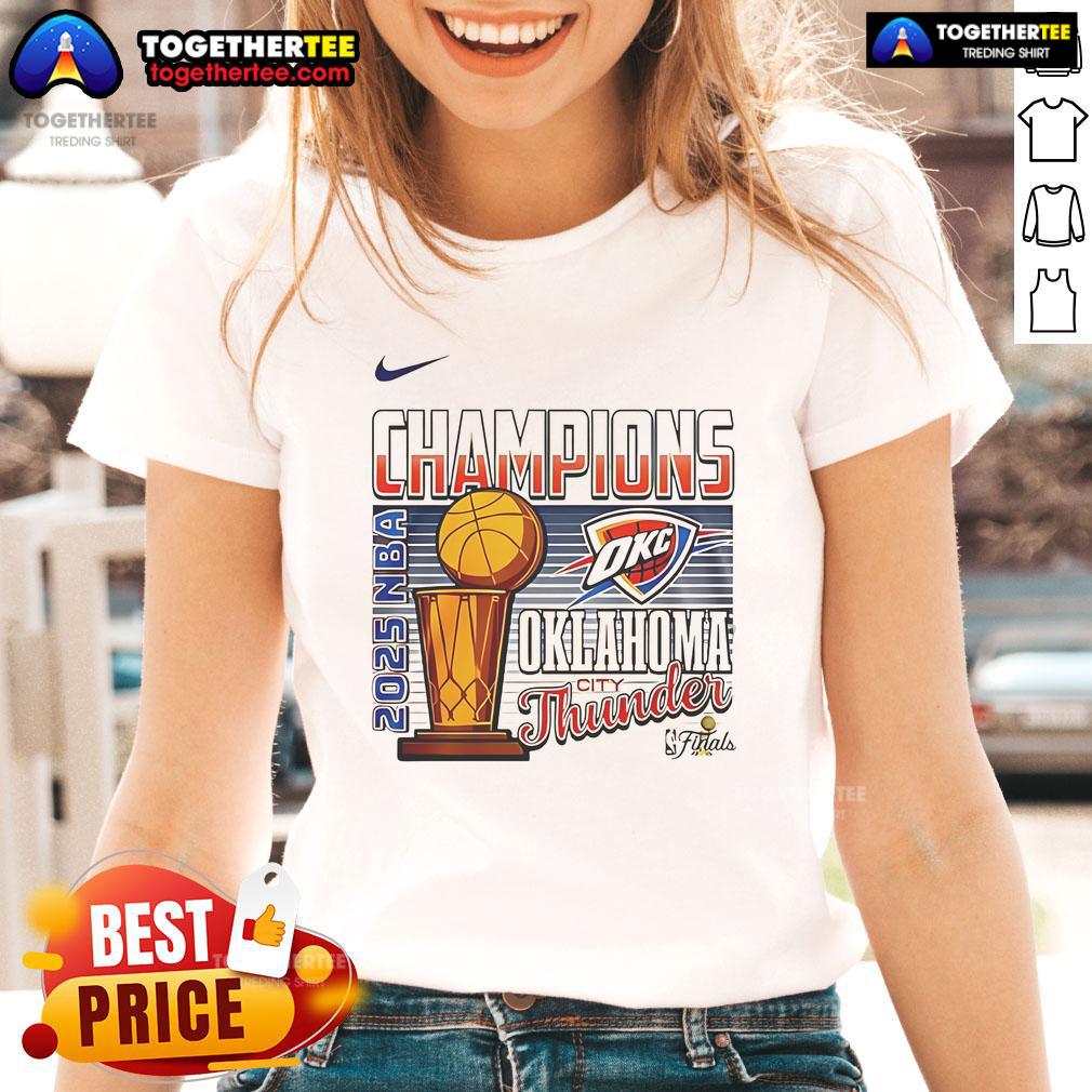 Top 2025 NBA Champions Oklahoma City Thunder Cup T-Shirt - Image 3