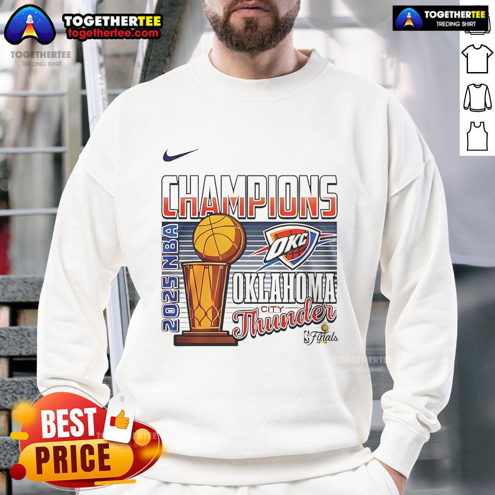 Top 2025 NBA Champions Oklahoma City Thunder Cup T-Shirt - Image 5