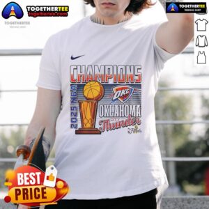 Top 2025 NBA Champions Oklahoma City Thunder Cup T-Shirt