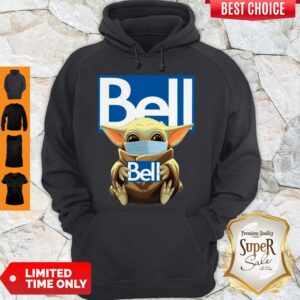 Alternative view of Hot Baby Yoda Face Mask Hug Bell Shirt