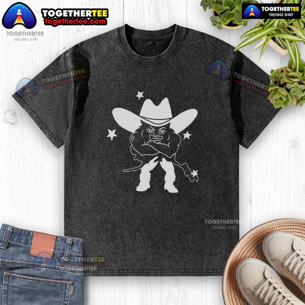 Awesome Medium Build Weird Guy Cowboy T-Shirt - Image 6