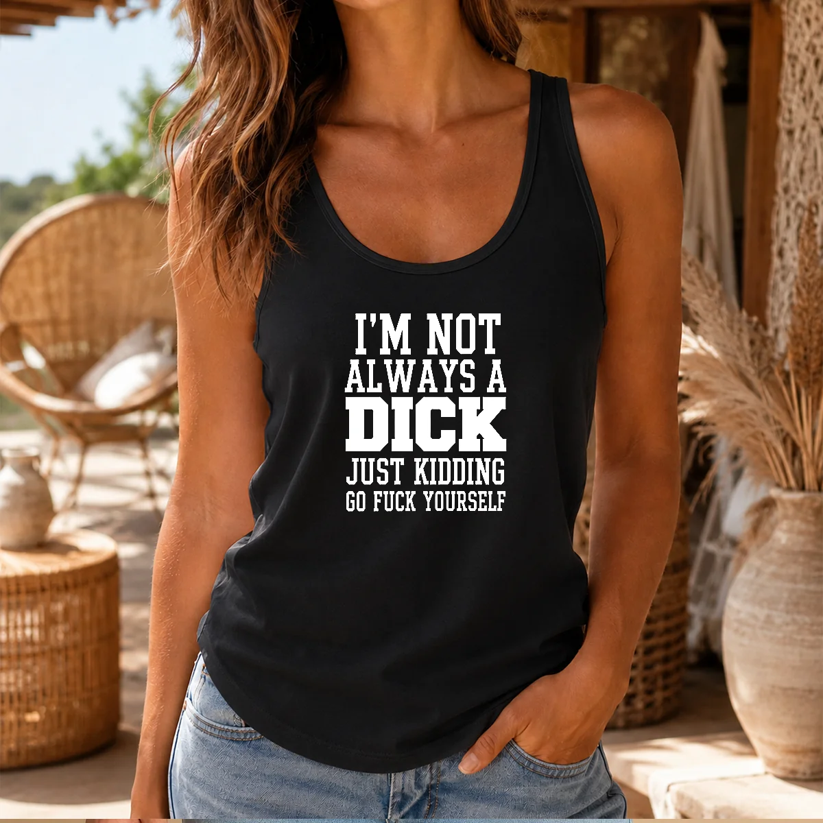 Pretty I'M Not Always A Dick Just Kidding Go Fuck Yourself Shirt - Image 3